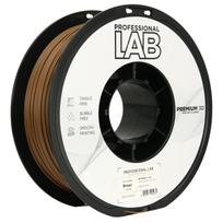 PETG Matte Brown 3D Plastikas Professional LAB 1.75mm 1kg