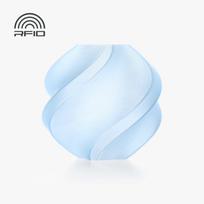 Bambu Lab PLA Translucent Ice Blue 3D Plastikas Bambulab Filament with spool 1.75mm 1kg