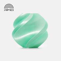 Bambu Lab PLA Silk+ Mint 3D Plastikas Bambulab Filament with spool 1.75mm 1kg