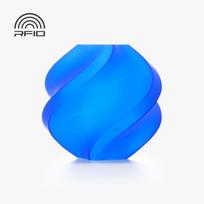 Bambu Lab PLA Translucent Blue 3D Plastikas Bambulab Filament with spool 1.75mm 1kg