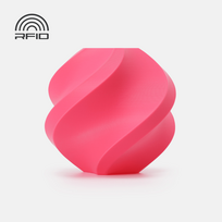 Bambu Lab PLA Basic Hot Pink 3D Plastikas Bambulab Filament with spool 1.75mm 1kg
