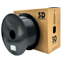 PETG Black 3 kg 3D Plastikas Professional LAB 1.75mm 3kg