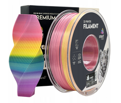 Silk PLA rainbow 3D Plastikas Smart Print 1.75mm 1kg