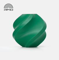 Bambu Lab PLA Basic Mistletoe Green 3D Plastikas Bambulab Filament with spool 1.75mm 1kg