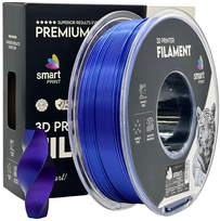 Silk PLA Tri Color blue purple black 3D Plastikas Smart Print 1.75mm 1kg