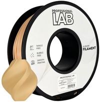 PLA+ Sand Gold 3D Plastikas Professional LAB 1.75mm 1kg
