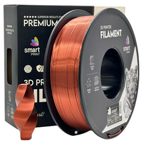 Silk PLA Copper 3D Plastikas Smart Print 1.75mm 1kg