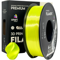 Silk PLA Yellow 3D Plastikas Smart Print 1.75mm 1kg