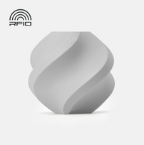 Bambu Lab PLA Basic Light Gray 3D Plastikas Bambulab Filament 1.75mm 1kg