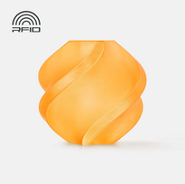 Bambu Lab PETG Translucent Orange 3D Plastikas Bambulab Filament 1.75mm 1kg