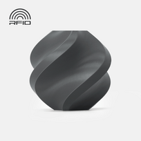 Bambu Lab PLA Basic Dark Gray 3D Plastikas Bambulab Filament 1.75mm 1kg