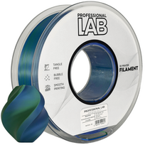 Silk PLA Dual Color Oceans Embrace 3D Plastikas Professional LAB 1.75mm 1kg