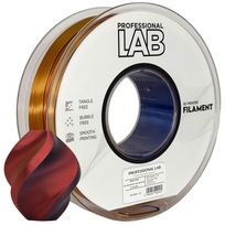 Silk PLA Tri Color Red Yellow Blue 3D Plastikas Professional LAB 1.75mm 1kg