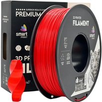 PLA Red 3D Plastikas Smart Print 1.75mm 1kg