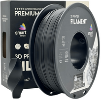PLA Black 3D Plastikas Smart Print 1.75mm 1kg