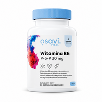 Osavi Vitaminas B6 P-5-P 30 mg – 60/120 veganiškų kapsulių