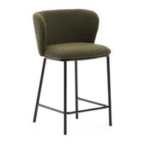 Baro taburetė žalios spalvos (sėdynės aukštis 65 cm) Ciselia – Kave Home