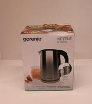 SALE OUT. Gorenje Kettle | K15DWS | Electric | 2200 W | 1.5 L | Stainless steel | 360° rotational base | Stainless Steel | DAMAGED PACKAGING