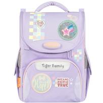 Mokyklinė kuprinė Tiger Family, violetinė sp., 31 cm x 19 cm x 35 cm