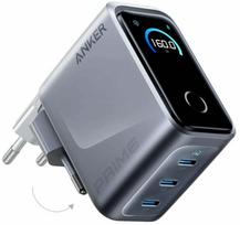 Telefono įkroviklis Anker Prime A2687341, 3 x USB Type-C, pilka sp., 160 W