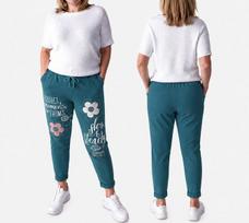 Laisvalaikio kelnės moterims, NEW Collecion, mėtinės spalvos, L/XL