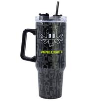 Minecraft Squared Pattern Young Adult DW XL Insulated Stainless Steel Rambler Mug
