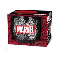 Marvel Pattern - Globe Mug In Gift Box (380ml)