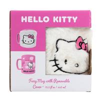 Hello Kitty - Fuzzy Mug with Removable Cover