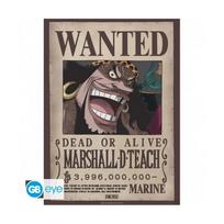 One Piece - Wanted Blackbeard Wano Chibi Poster (52X38)