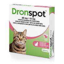 VETOQUINOL Dronspot (2,5-5kg) – dehelmintizuojantys lašai katėms – 2×0,7ml