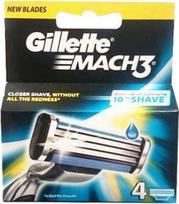 Gillette Mach 3 Rankinis HD 4 vnt skustuvas įdėklas