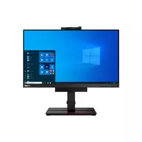 Monitorius Lenovo ThinkCentre Tiny-in-One 24 (Gen 4) 23,8 ", Jutiklinis ekranas, IPS, 1920 x 1080, 16:9, 4 ms, 250 cd/m², Integruotas garsiakalbis (-ai), Juodas, 1080p kamera su dviguba mikrofonas VOIP, LED indikatorius, 60 Hz, HAS