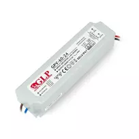 60W LED Maitinimo šaltinis GLP 24V IP67