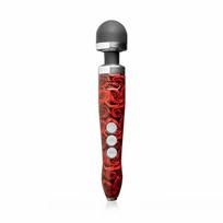 Doxy – Die Cast 3R įkraunamas lazdelės masažuoklis, rožių raštas