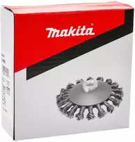 Makita Kūginis šepetys 115mm x M14; "pintas" 0,5mm, viela 125, 150, 180, 230mm D-39883