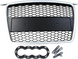 MTuning_F GRILL AUDI A3 8P RS- STYLE Sidabrinis- BLAKK (05 - 08)