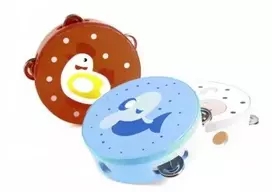 Magni Danish Toys Magni Tamburina su gyvulėliais
