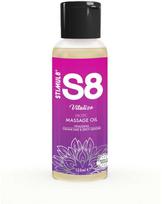 Stimul8 S8 erotinis masažo aliejus Omani Lime & Spicy Ginger Masažo aliejus (125 ml)