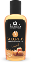 Intimateline Luxuria Voluptas Edible Warming Massage Gel Caramel 100ml
