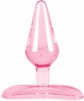 Sinner Gear Rožinė Butterfly Mini Plug with Suction Base, 7 cm, TPE