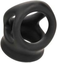 CalExotics Alpha Dual Cage Ring Juodas - Liquid Silicone Support System