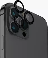 Apsauginis stiklas kamerai APPLE IPHONE 15 PRO UNIQ Optix Aliuminio Camera Lens Protector su aplikatoriumi