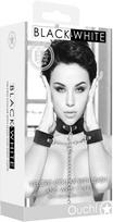 Ouch By Shots OUCH! Adjustable Velcro Collar with Leash and Suede-Lined Handcuffs