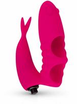Easytoys Rožinė FeelzToys Anna Compact Rožinė Finger Device Silicone Flexible