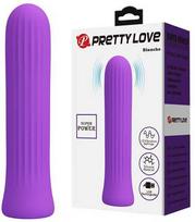 PRETTY LOVE HIGH GRADE Pretty Love Blanche Lilac Silicone 12-Mode Rechargeable Stimulator