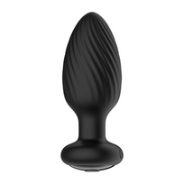 Nexus Tornado Butt Plug Medium Juodas