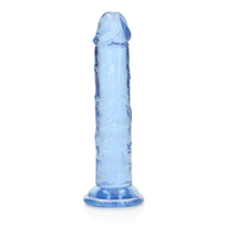 Realrock By Shots RealRock Crystal Clear Model 6" Intimate Machine with Suction Base