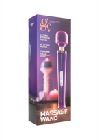 Gc By Shots Shots O-Products Rechargeable Massage Wand 10-Speed Silicone Juodas