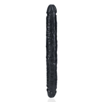 Realrock By Shots RealRock Slim Double Ended Model 30.5 cm Juodas - Flexible Intimate Toy
