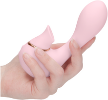 Irresistible By Shots Rožinė Mythical Air Pulse Intimate Device 10-Speed Silicone Rožinė USB Rechargeable